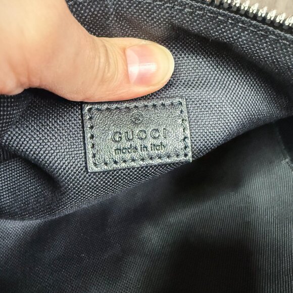 Gucci black leather small Blondie shoulder bag - Picture 7 of 11